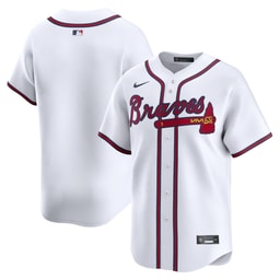 Youth Baseball team White Home Limited Jersey