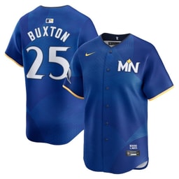 Byron Buxton 25 Baseball team 2024 City Connect Limited Men's Jersey - Royal