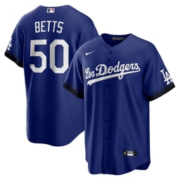 Men's Baseball team Mookie Betts Royal City Connect Player Jersey