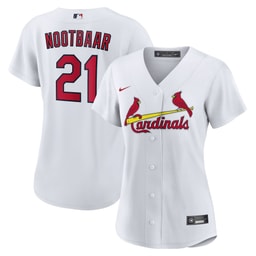 Women's Baseball team Lars Nootbaar Home Jersey, White