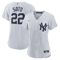 Women's Baseball team Juan Soto Home Player Jersey, White