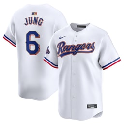 Josh Jung 6 Baseball team 2024 Gold Collection Limited Jersey - White