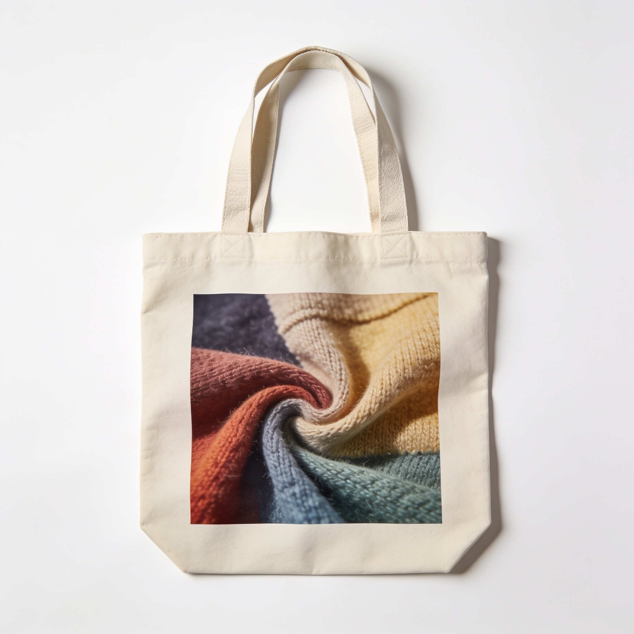 Spin Tote Bag - Premium 100% Cotton Canvas with Reinforced Straps