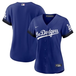 Baseball team Women's City Connect Jersey - Royal
