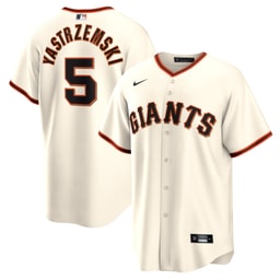 Men's Baseball team Mike Yastrzemski Cream Home Player Jersey