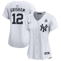 Trent Grisham 12 Baseball team Women's 2024 World Series Home Limited Jersey - White