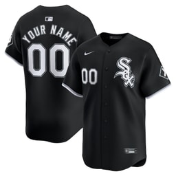 Baseball team Alternate Limited Custom Men's Jersey - Black