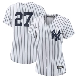 Women's Baseball team Giancarlo Stanton White Home Player Jersey