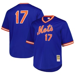 Men's Baseball team Keith Hernandez Apparel brand Royal 1986 Cooperstown Collection Mesh Pullover Jersey