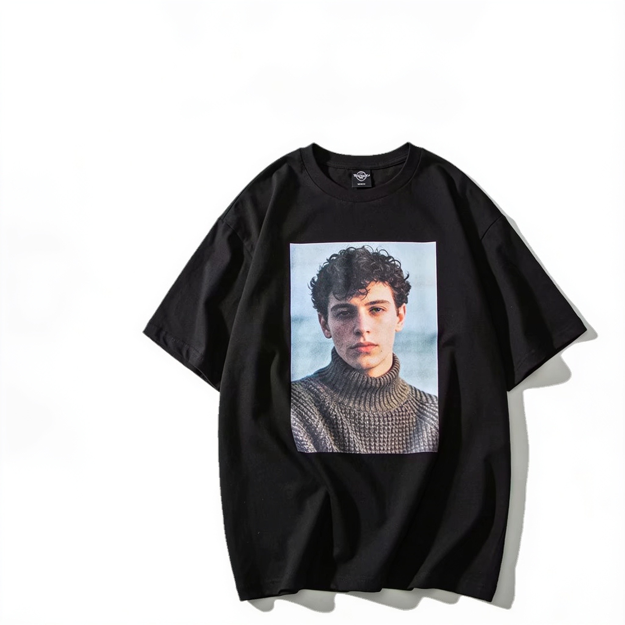 Only Models Oversized Graphic Tee - Unisex 90s Boxy Fit 100% Combed Cotton
