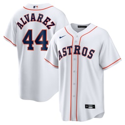 Men's Baseball team Yordan ?lvarez White Home Player Jersey