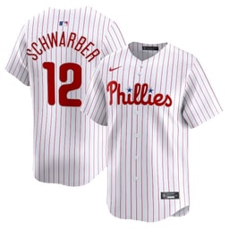 Kyle Schwarber 12 Baseball team Home Limited Player Men's Jersey - White