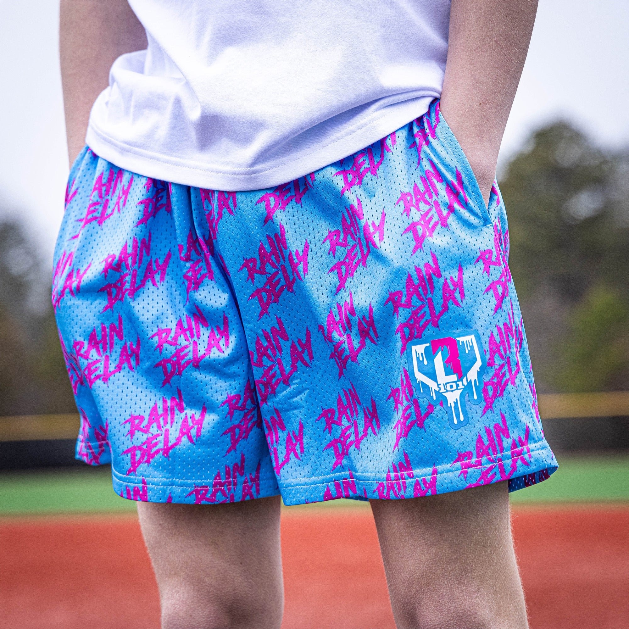Rain Delay Shorts - Cotton Candy