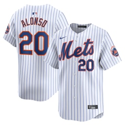 Youth Baseball team Pete Alonso White Home Limited Player Jersey
