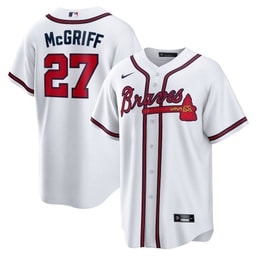 Fred McGriff 27 Baseball team 2023 Hall of Fame Inline Men's Jersey - White