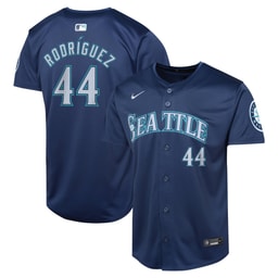 Youth Baseball team Julio Rodr?guez Navy Road Limited Player Jersey