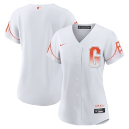 Women's Baseball team City Connect Jersey, White