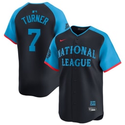 Trea Turner 7 National League 2024 All-Star Game Limited Player Men's Jersey - Navy