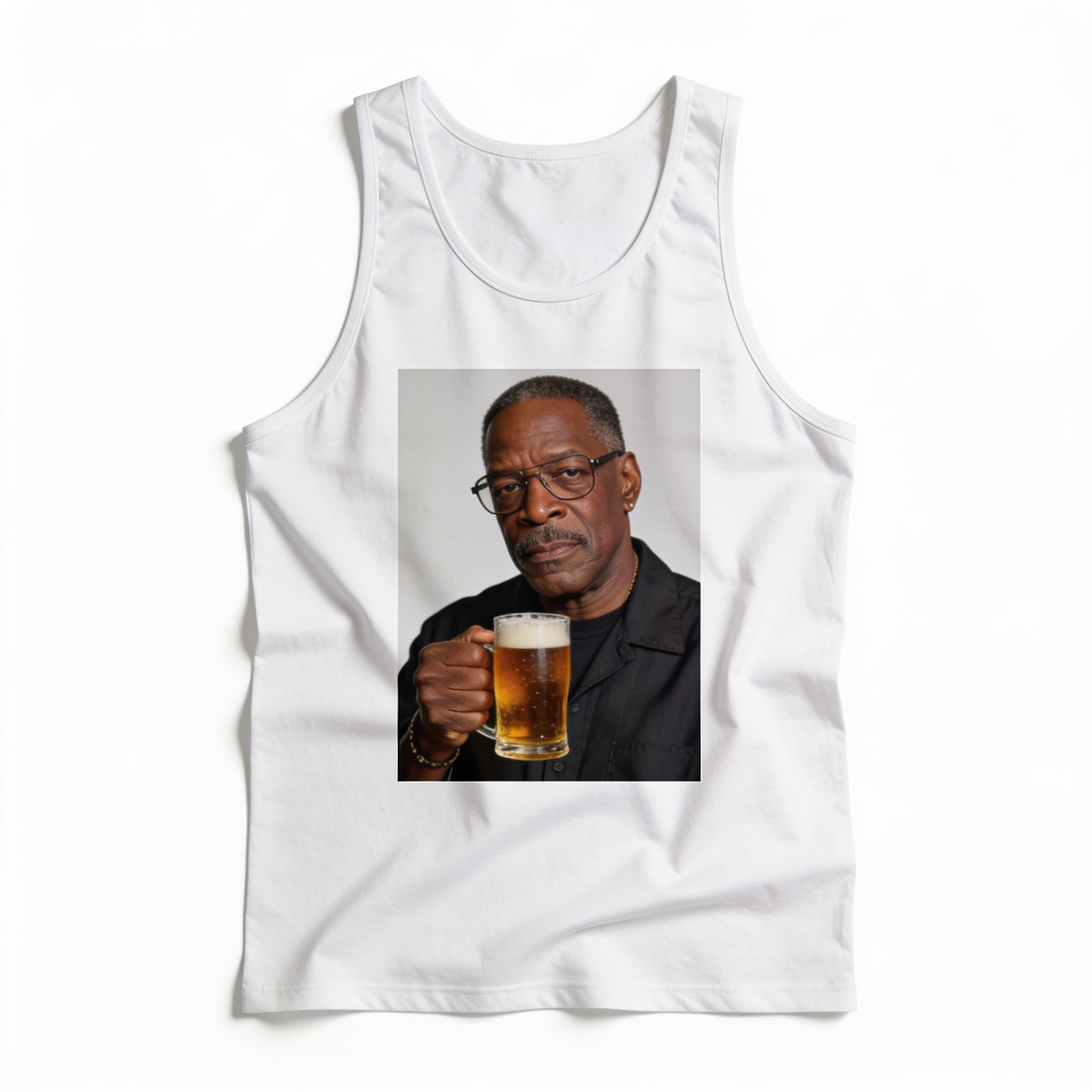 Samuel L. Jackson Beer Men/Unisex Tank Top