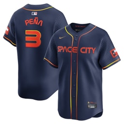 Jeremy Pe?a 3 Baseball team City Connect Limited Men Jersey - Navy