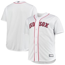 Men's Baseball team Big & Tall Home Team Jersey, White