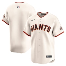 Men's Baseball team Cream Home Limited Jersey