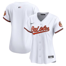 Baseball team Women's Home Limited Jersey - White