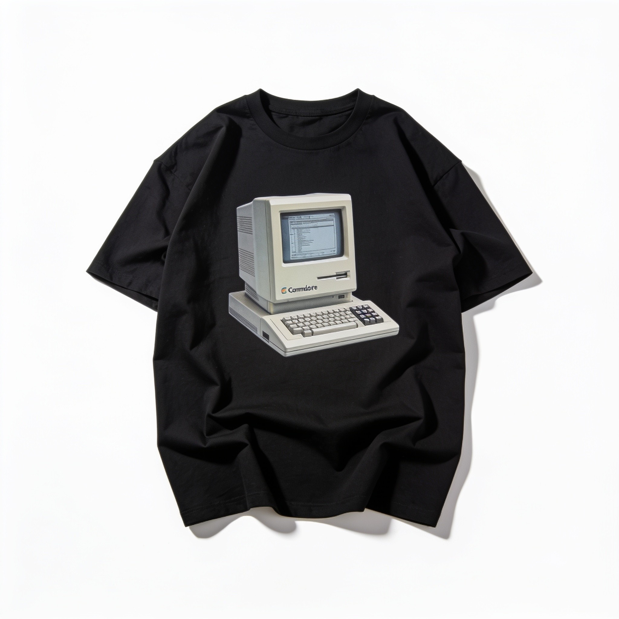 Commodore 64 Advanced Home Computer Oversized Graphic T-Shirt - Unisex