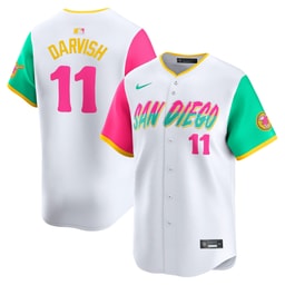 Men's Baseball team Yu Darvish White City Connect Limited Player Jersey