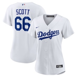 Women's Baseball team Tanner Scott White Home Jersey