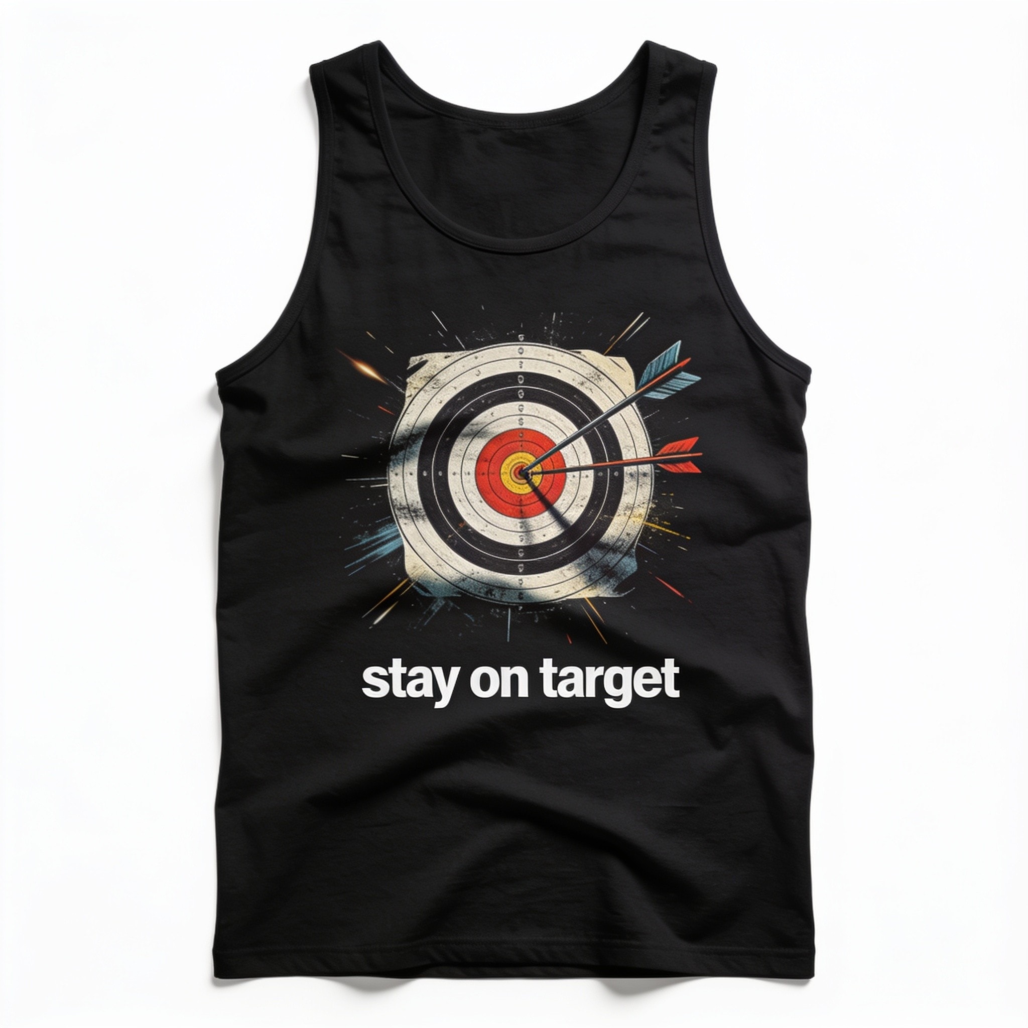 Stay On Target Funny Movie Men/Unisex Tank Top