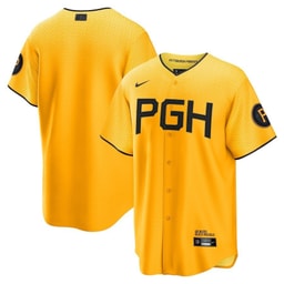 Baseball team 2023 City Connect Men's Jersey - Gold