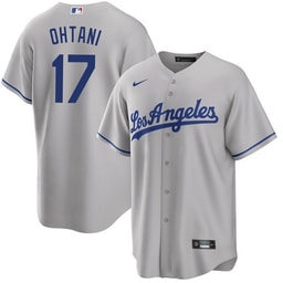 Baseball player 17 Baseball team Road Jersey - Men Gray Jersey
