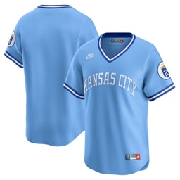 Men's Baseball team Light Blue Cooperstown Collection Limited Jersey