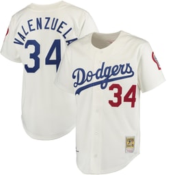 Men's Baseball team Fernando Valenzuela Apparel brand Gray Jersey