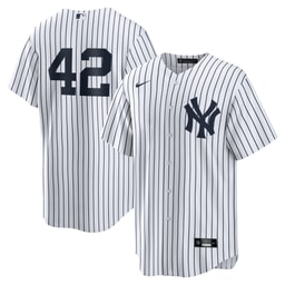 Men's Baseball team Mariano Rivera White Home Retired Player Jersey