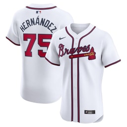 Daysbel Hernandez 75 Baseball team Home Elite Player Men's Jersey - White