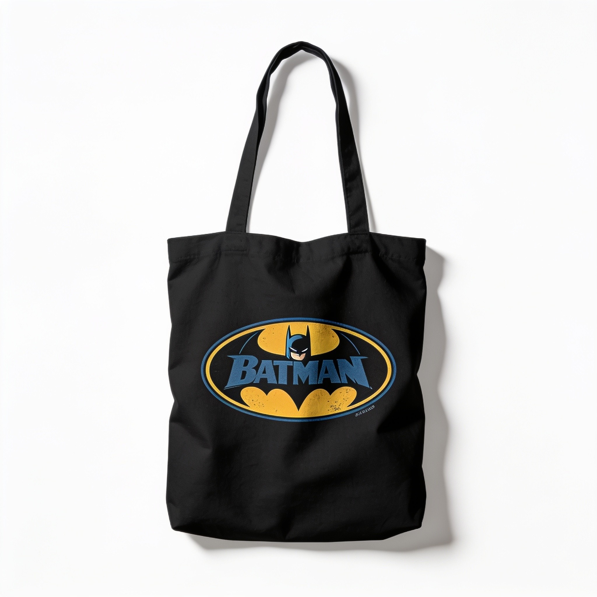 Batman The Animated Series Logo Tote Bag - 100% Cotton Canvas