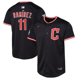 Youth Baseball team Jose Ramirez Navy Alternate Limited Player Jersey