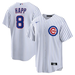 Men's Baseball team Ian Happ Home Jersey, White