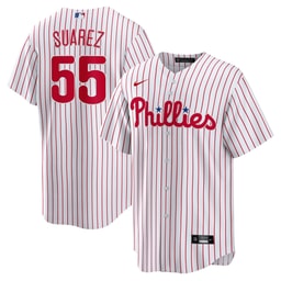 Men's Baseball team Ranger Su?rez White Home Player Jersey