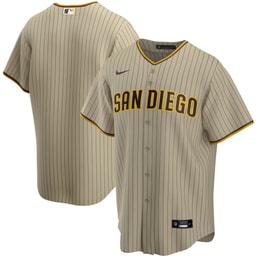 Men's Baseball team Tan Alternate Team Jersey