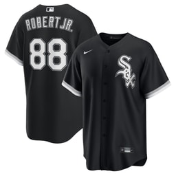 Men's Baseball team Luis Robert Jr. Black Alternate Player Jersey