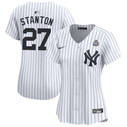 Giancarlo Stanton 27 Baseball team Women's 2024 World Series Home Limited Jersey - White