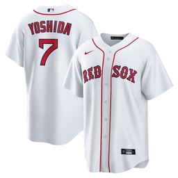 Masataka Yoshida 7 Baseball team Home Men's Jersey - White