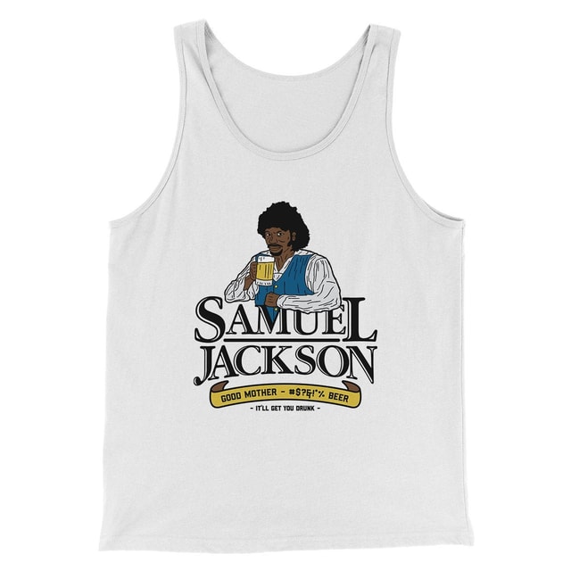 Samuel L. Jackson Beer Men/Unisex Tank Top