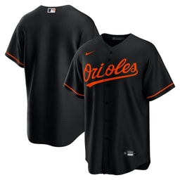 Men's Baseball team Black Alternate Team Jersey