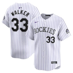 Larry Walker 33 Baseball team Home Limited Player Men's Jersey - White