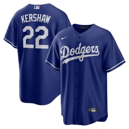 Men's Baseball team Clayton Kershaw Royal Big & Tall Alternate Player Jersey