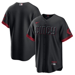 Baseball team 2023 City Connect Men's Jersey - Black